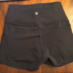 Lululemon Navy Spandex, ~ 4’’, Size 0-2